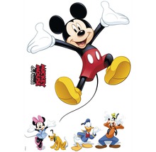 Sticker mural Disney Edition 4 Disney Mickey Mouse AND FRIENDS 50 x 70 cm-thumb-1