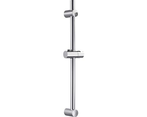 Barre de douche AVITAL longueur de la barre de douche 60 cm chrome fixation variable