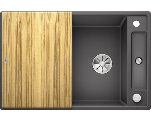 Évier avec planche à découper