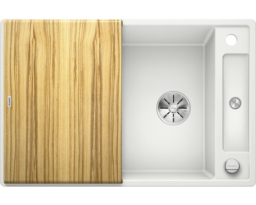 Évier avec planche à découper