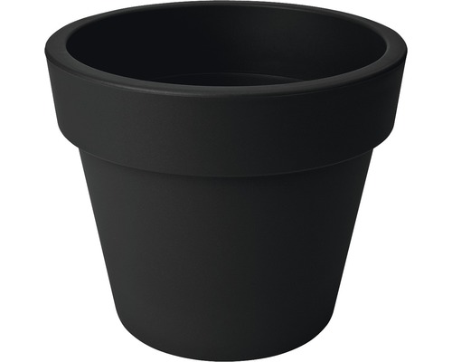 Pot de fleurs elho Green Basics® plastique Ø 30 H 25 cm noir