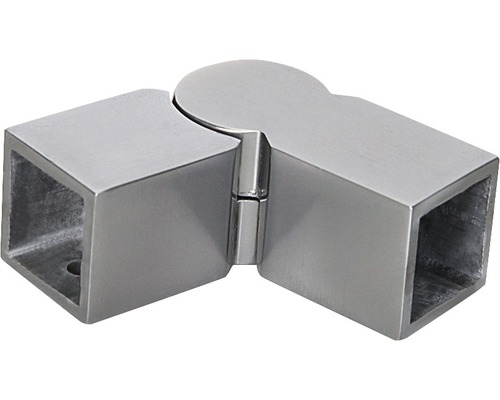 Articulation pour barres carrées en aluminium pack=5 pièces (88)