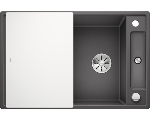 Évier avec planche à découper