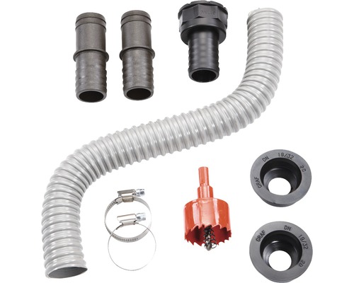 Kit D'extension Souple Pour Récupérateurs D'eau De Pluie  Filetage 1 26x34 80371