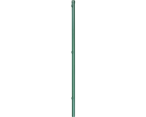 Poteau de clôture ALBERTS pour douille à enfoncer pour hauteur de treillis 150 cm, Ø 3,8 x 166,5 cm vert
