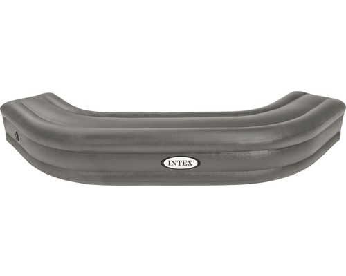 Aufblasbare Sitzbank Intex für aufblasbaren Whirlpool Intex Pure Spa schwarz Aufblasbares Boot aus Kunststoff mit Intex Logo