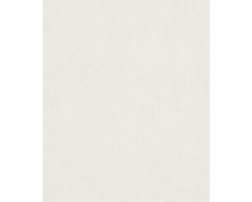Papier peint intissé 489804 Modern Surfaces uni blanc Papier peint textile blanc avec une fine structure