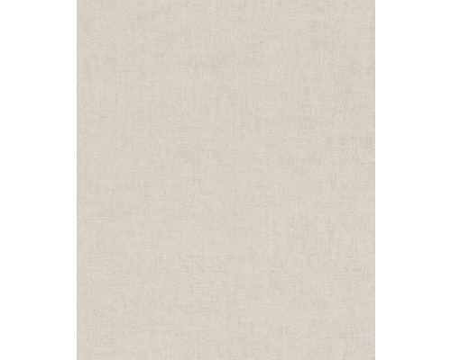 Papier peint intissé 489828 Modern Surfaces uni beige Papier peint aspect textile