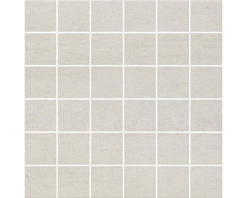 Mosaïque en grès cérame Sokio avorio 30x30 cm Carreau de mosaïque carré en céramique
