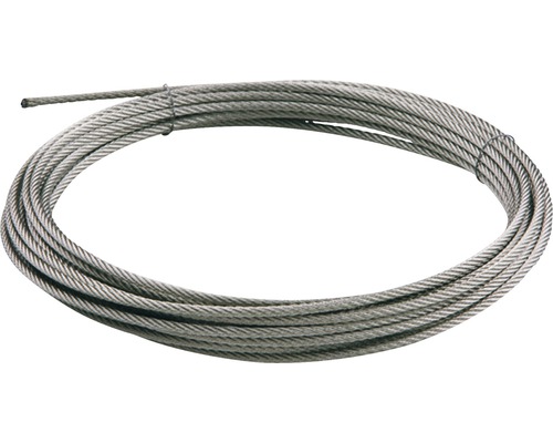 Câble d'acier Pertura V4A Ø 4 mm L 10 m (59) - HORNBACH