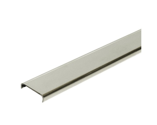 Profilé décoratif Duralis acier inoxydable 8 mm Rail profilé en métal