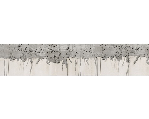 Crédence de cuisine mySpotti Splash Concrete mur en béton 2800 x 600 mm SP-F2-1245