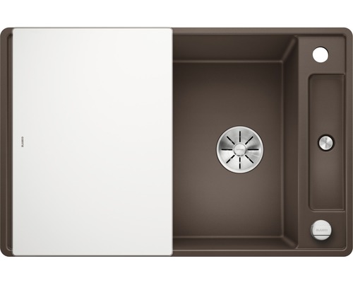 Blanco Spüle mit Abtropffläche und Siebkorb