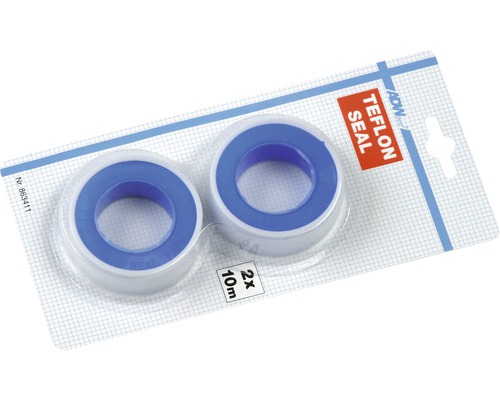 Zwei Rollen Teflon Dichtband im Paket