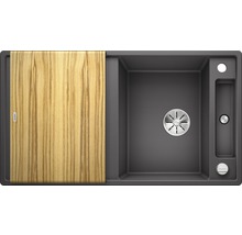 Blanco AXIA III 5 S Spüle BxT 915x510 mm Silgranit felsgrau inkl. Holzschneidbrett 523206
