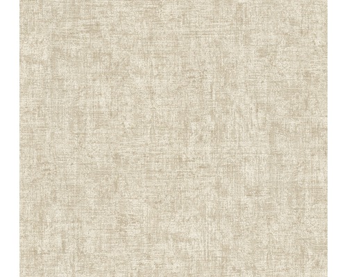 Papier peint intissé 32261-3 Greenery Used Look beige Papier peint beige aspect textile