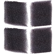 Quatre filtres en mousse