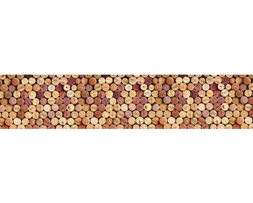 Crédence de cuisine mySpotti Splash Cork Wall mur en liège 2800 x 600 mm SP-F2-1258