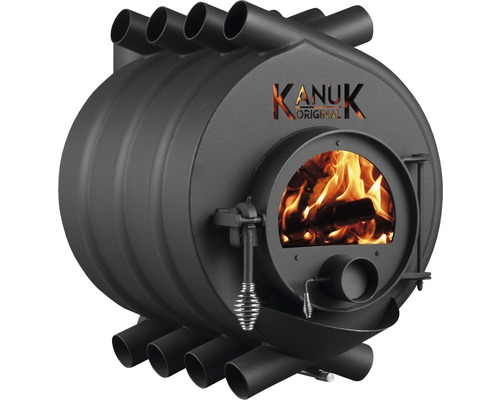 Warmluftofen Kanuk® Original schwarz 10 kW