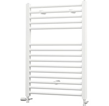 SCHULTE Badheizkörper Turbo 695 x 500 mm alpinweiss Anschluss Beidseitig unten