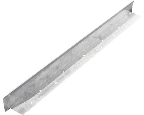 Bordure de pelouse droite 'alu Heavy' 196x5 cm Cornière métallique avec trous