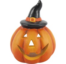 Halloween Kürbis mit Hexenhut