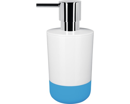 Distributeur de savon spirella MOJI rigide blanc brillant 10.17573