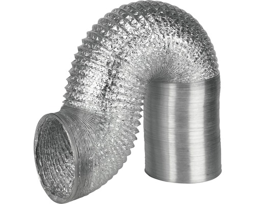 Tuyau d''évacuation d''air flexible en aluminium