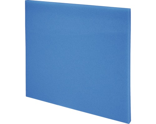 Plaque de mousse filtrante JBL fine 50x50x2,5 cm, bleu