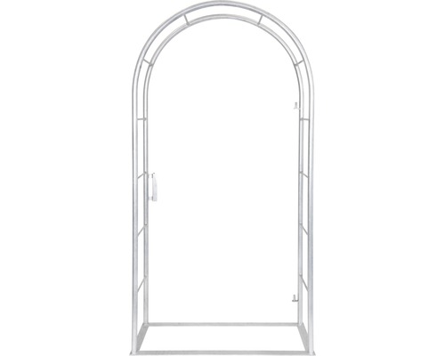 Cadre de porte en acier galvanisé 2160 mm Baccara Arche de roses en métal avec porte