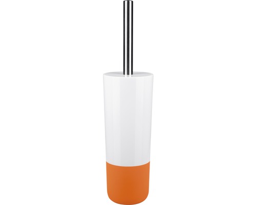 Ensemble brosse WC spirella MOJI fixe blanc brillant 10.17587