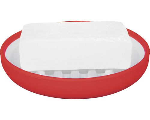 Porte-savon spirella MOJI rigide blanc brillant 10.17592
