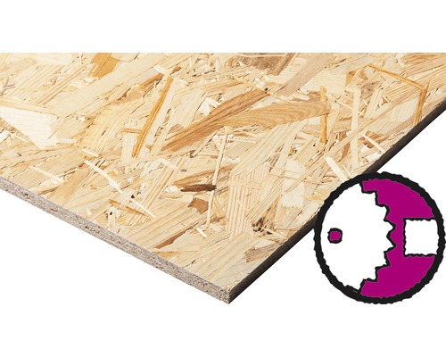 Panneau OSB3 15x1250x2500 mm non poncé