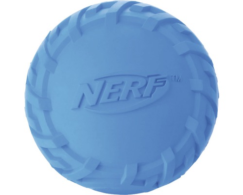Jouet pour chien bagueprofilée avec pouet-pouet S Nerf Dog, couleurs assorties Balle Nerf bleue pour chiens