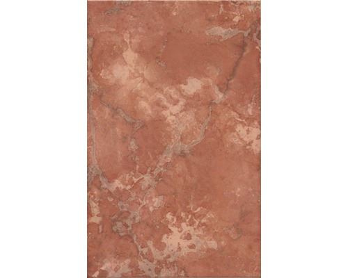 Wandfliese Toscana rot marmoriert 25x40 cm
