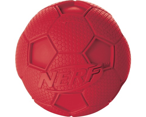 Hundespielzeug Nerf Dog Fussball mit Quietscher L, farblich sortiert