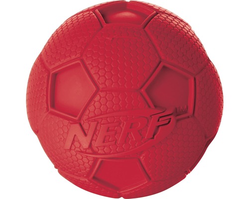 Jouet pour chien ballon de foot avec pouet-pouet L Nerf Dog, couleurs assorties Balle Nerf pour chiens