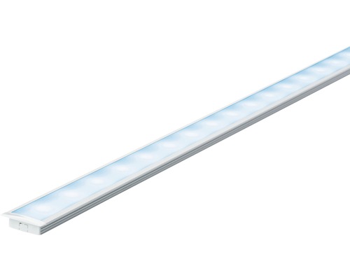1 m YourLED mit HORNBACH Streifen LED Floor Diffusor Profil Paulmann alu/eloxiert/satin für MaxLED - und