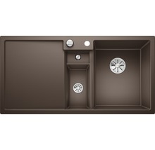 Spüle mit Abtropffläche und zwei Becken
