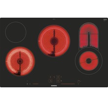 Table de cuisson Siemens avec cinq zones de cuisson