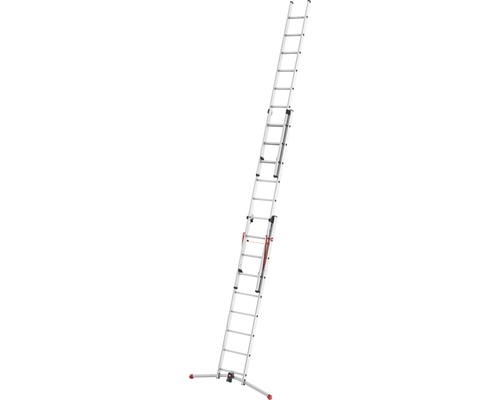 Échelle multifonctionnelle en aluminium avec pied