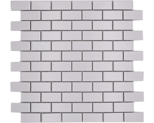 Mosaïque en céramique CBR 03WM BLANC 30x30 cm Mosaïque de forme rectangulaire