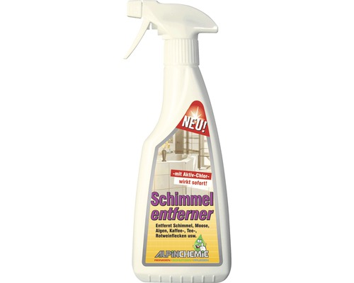 Produit anti-moisissures à base de chlore 500 ml Anti-moisissure dans un vaporisateur