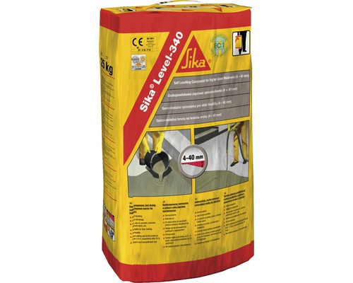 Sika® Level 340 Bodenausgleichsmasse grau 25 kg Sika Level-340 Ausgleichsmasse, 25 kg Sack