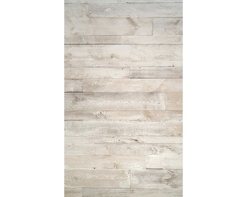 Panneau en bois véritable Barnwood Montreal Whitewash lot = 0.80 m²