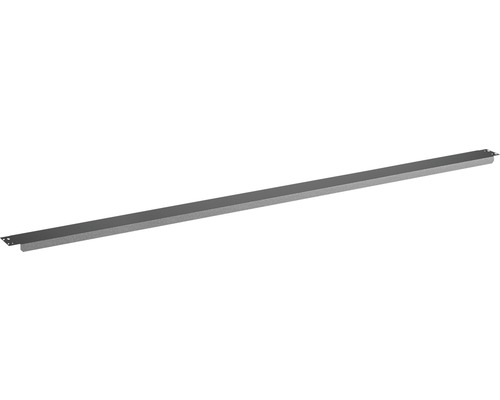 Schulte Réglette de longueur pour tablette à système d'emboîtement Vario 1200 mm küppergris