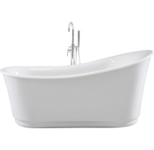 Freistehende Badewanne mit Armatur