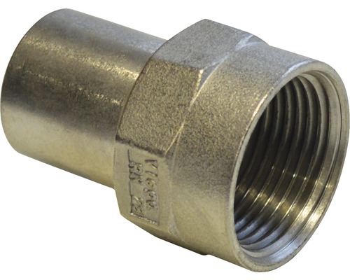 Raccord à compression Viega Sanpress pièce d'insertion 28mmx1" filetage extérieur inox 436858