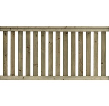 Panneau de clôture en bois pour l''extérieur