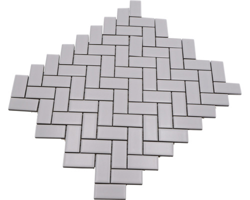 Carreau de mosaïque à chevrons